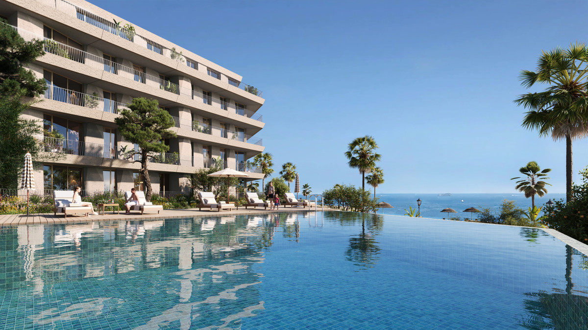 Vesta Mare – La Duquesa - infinity pool with sea views and luxury residential facade, Costa del Sol